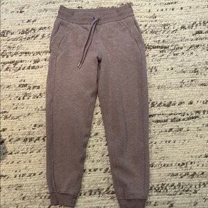 Lulu Lemon Light Brown Joggers